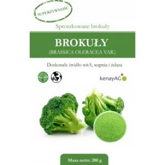 Kenay, Brokuły Sproszkowane, 100 g