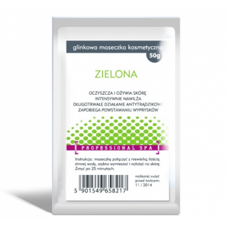 AURA HERBALS GLINKOWA MASECZKA KOSMETYCZNA ZIELONA 50 G