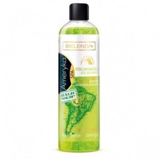 BIELENDA AMERYKA PERUWIAŃSKA SÓL DO KĄPIELI JAGODA ACAI & AWOKADO 480 G