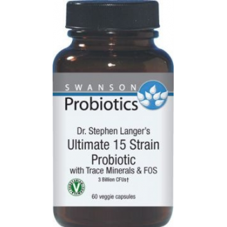SWANSON ULTIMATE 15 STRAIN PROBIOTIC 60 KAPSUŁEK