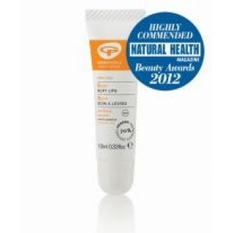 Green People Bezzapachowy balsam do ust z filtrem SPF 8
