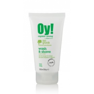 Green People Oy! Żel myjący do twarzy i golenia unisex