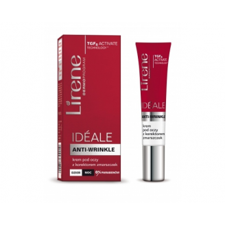 LIRENE ANTI - WRINKLE 35-55+ KREM POD OCZY Z KOREKTOREM ZMARSZCZEK 15 ML