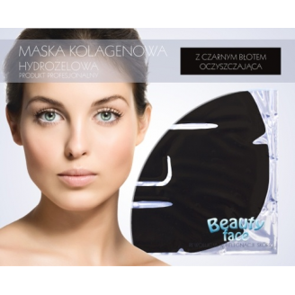 Beautyface, Antybakteryjna kolagenowa maska oczyszczająca i zmniejszająca blizny - Gotowy profesjonalny zabieg