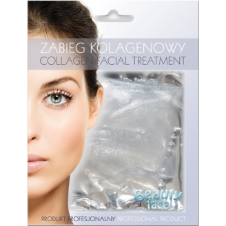 BEAUTYFACE SZOKOWA ODŻYWIAJĄCA PRZECIWZMARSZCZKOWA MASKA Z DIAMENTAMI I DROBINKAMI SREBRA - GOTOWY PROFESIONALNY ZABIEG