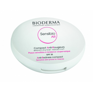 BIODERMA SENSIBIO AR COMPACT SPF30/UVA 16 - DO SKÓRY Z PROBLEMAMI NACZYNKOWYMI ODCIEŃ JASNY