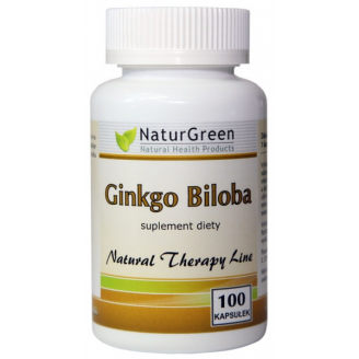Naturgreen Ginkgo Biloba, 100 kapsułek