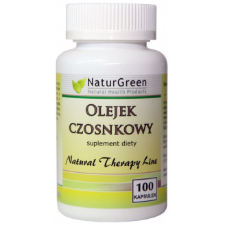 Naturgreen, Olejek czosnkowy, 100 kapsułek