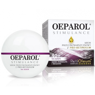 Oeparol Stimulance, Krem przeciwzmarszczkowy z pro-retinolem na dzień, 50 ml