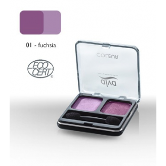 ALVA Duet cieni do powiek 01 - Fuchsia