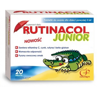 RUTINACOL JUNIOR 20 TABLETEK