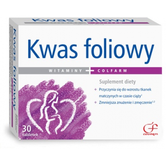KWAS FOLIOWY 50 TABLETEK