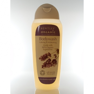 ŁAGODZĄCY i NAWILŻAJĄCY Żel pod Prysznic z Lawendą, Aloesem i Jojobą Bentley Organic