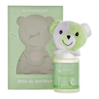 Alphanova Bebe Hypoallergiczna Woda Zapachowa-Zielony Miś