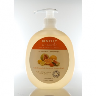 DETOKSYKUJĄCE Mydło w Płynie z Grejpfrutem, Cytryną i Wodorostami Bentley Organic