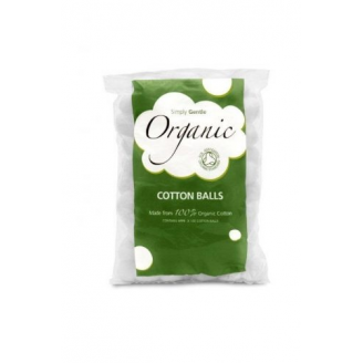 Organiczne Waciki w Kulkach (100 szt.)