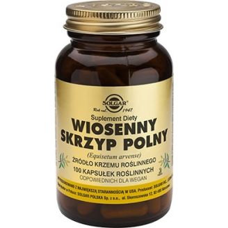 SOLGAR SKRZYP POLNY 100 KAPSUŁEK