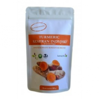 KENAY TURMERIC SPROSZKOWANY KORZEŃ KURKUMY 200 G