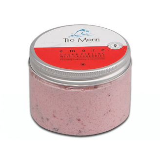 TSO MORIRI PEELING CUKROWY Z MALINAMI 150 G
