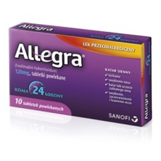 ALLEGRA 10 TABLETEK