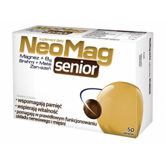 NEOMAG SENIOR 50 TABLETEK