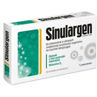 SINULARGEN 60 TABLETEK