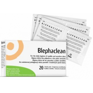 BELPHACLEAN CHUSTECZKI DO HIGIENY POWIEK 20 SZTUK