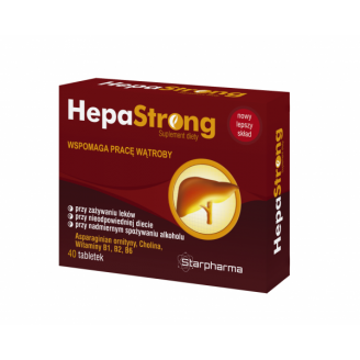 Hepastrong, 40 tabletek