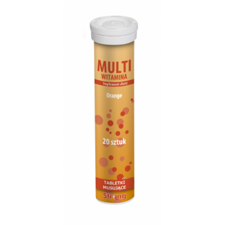 Multiwitamina, 20 tabletek musujących