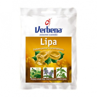 Cukierki VERBENA Lipa ziołowe z vit C 60 g