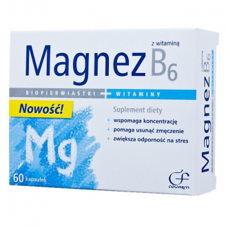 Magnez z wit. B6 * 60tabl. COLFARM D