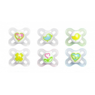 MAM Smocz.SILK TEAT uspok.Start 0-2m-cy