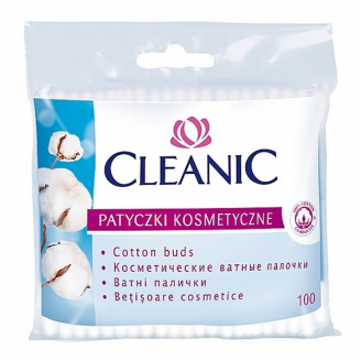 Patyczki higien. CLEANIC * 100szt.