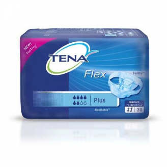 Piel.-majt.d/dor.TENA Flex Plus M*30