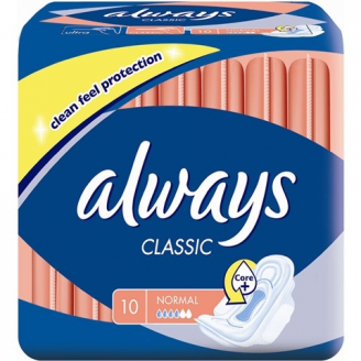 Podpaski ALWAYS classic normal sensit*10
