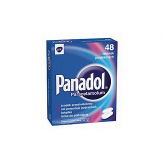 Panadol tabl. 0,5 g 48 tabl.