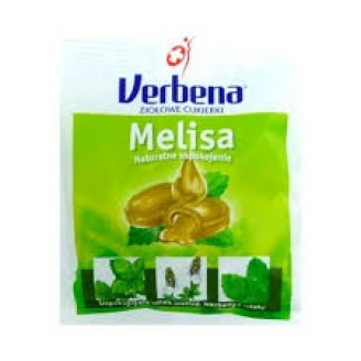 Cukierki Verbena,  Melisa ziołowe z vit C, 60 g