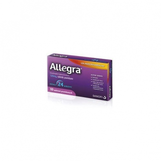Allegra (Telfast Allergo) tabl.powl. 0,12g