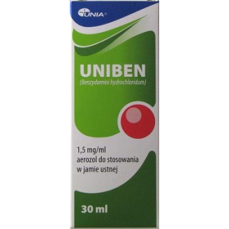 Uniben aer. 1,5mg/ml 30ml