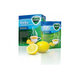 Vicks SymptoMed Complete Cytrynowy 5sasz