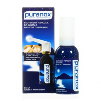 Puranox Aerosol d/gardła p/chrapaniu 40ml