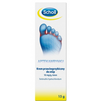 SCHOLL Krem p/grzybiczny do stóp 15g