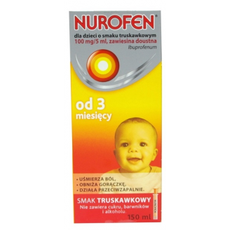 Nurofen o sm.truskawk. 150ml