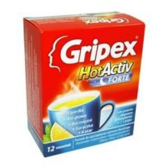 Gripex HotActiv Forte 12 sasz.