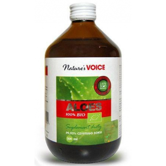 Aloes 100% Bio, Płyn, 500 ml