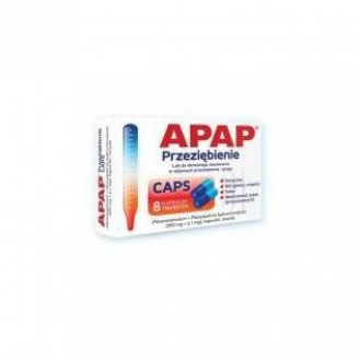 Apap Przeziębienie CAPS 8 kaps.
