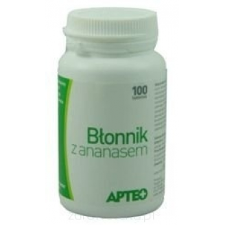 Błonnik z ananasem APTEO 100tabl