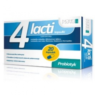 4 Lacti * 20 kaps. NordFarm D