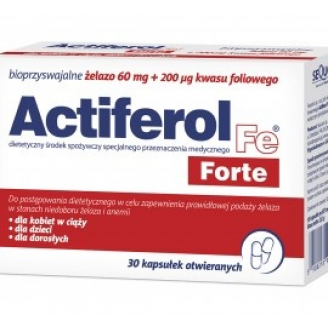 ACTIFEROL FE FORTE 60MG*30 KAPS.