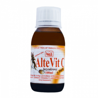 AlteVit C z lipa bezcukrowy, syrop, 100 ml